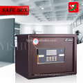 China fireproof mini strong metal digital hotel deposit safe box